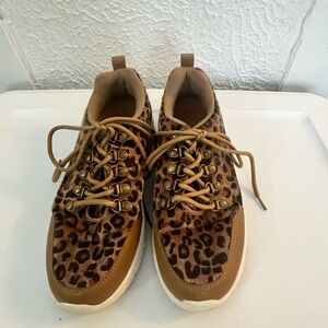 Leopard Print Women's Sneakers